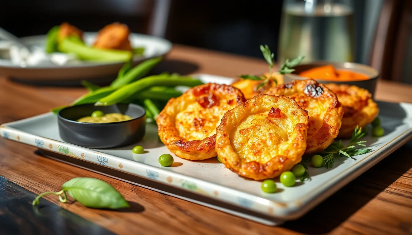 Galettes de pois chiches à l’Airfryer : croustillantes en 12 minutes (sans friture)