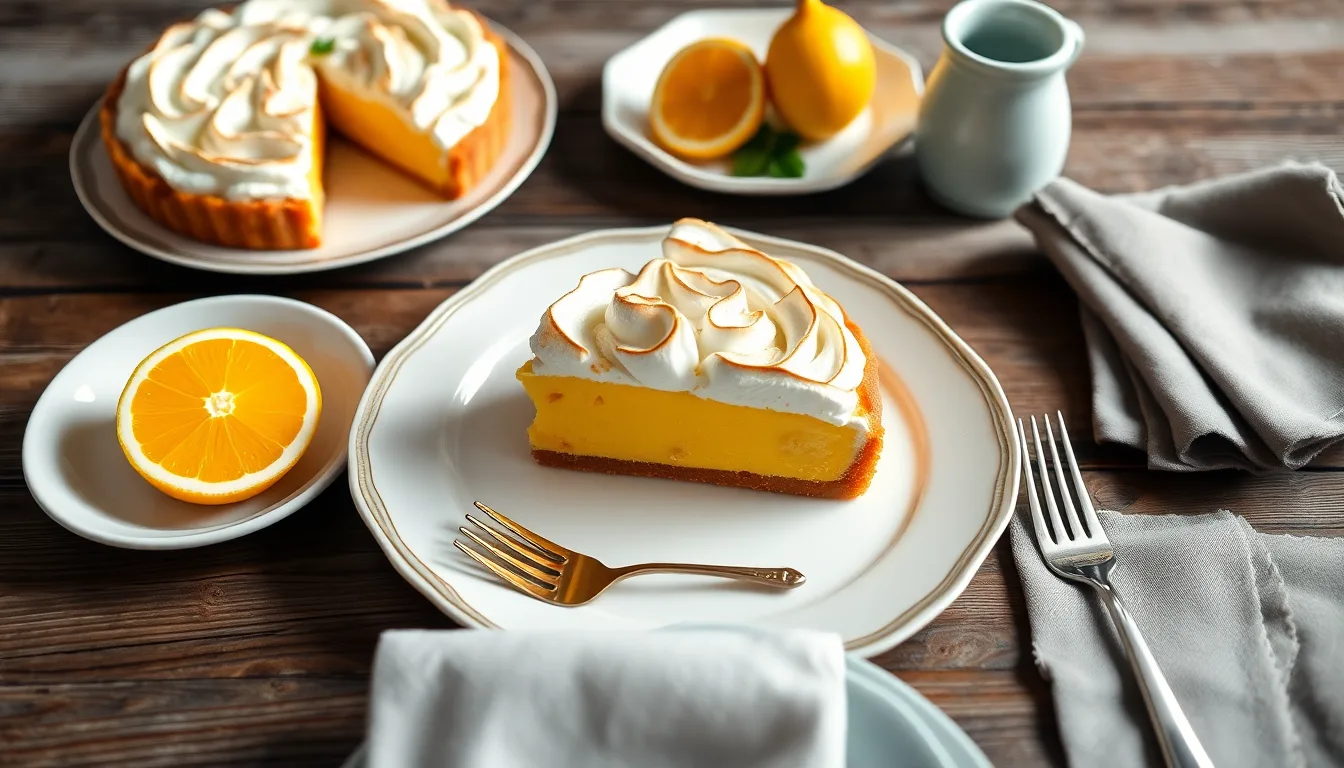 Tarte au citron meringuée comme chez grand-mère