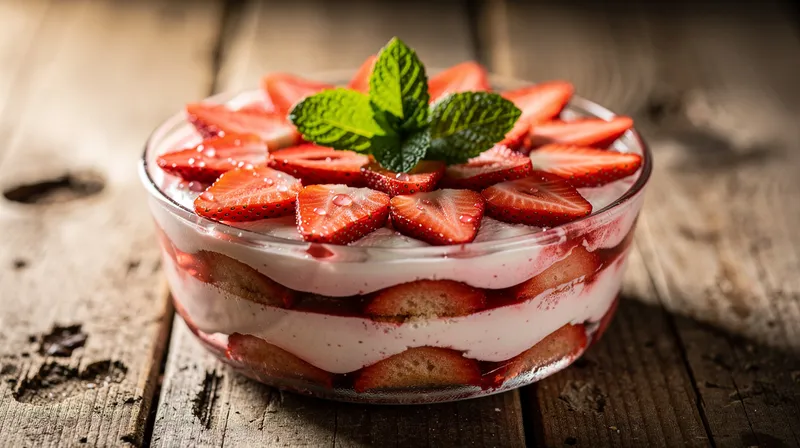 La recette facile et gourmande de tiramisu aux fraises maison